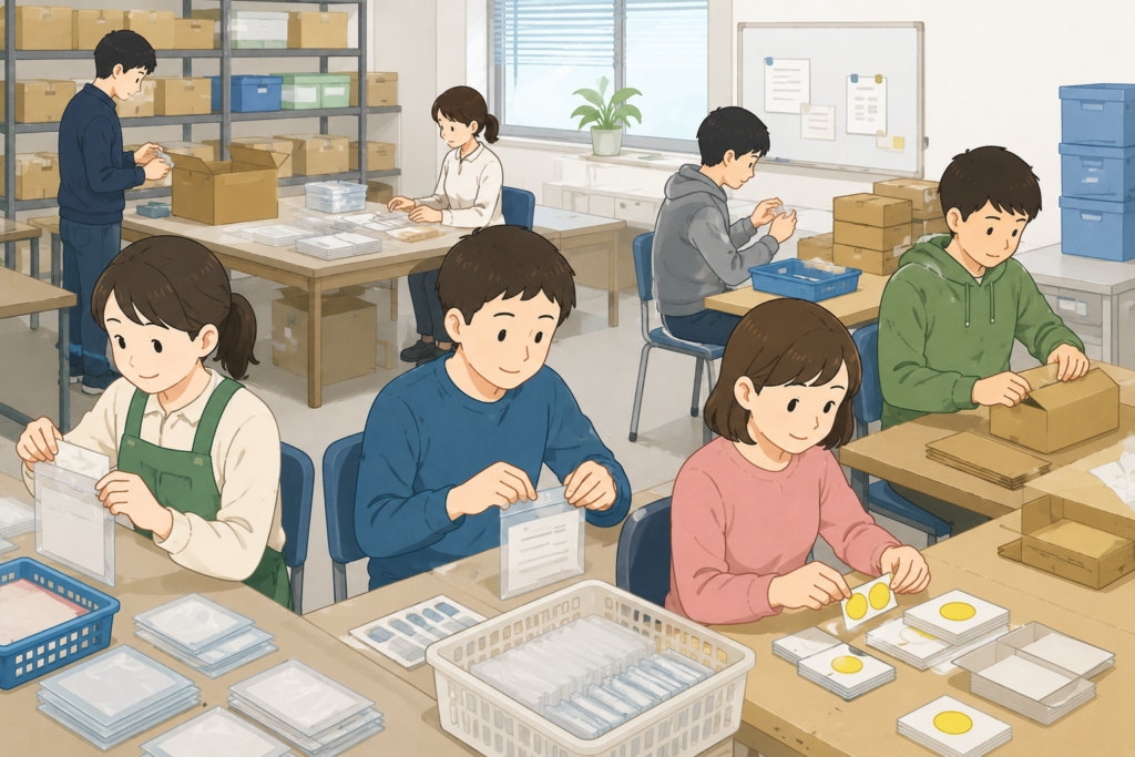 軽作業や内職系の仕事